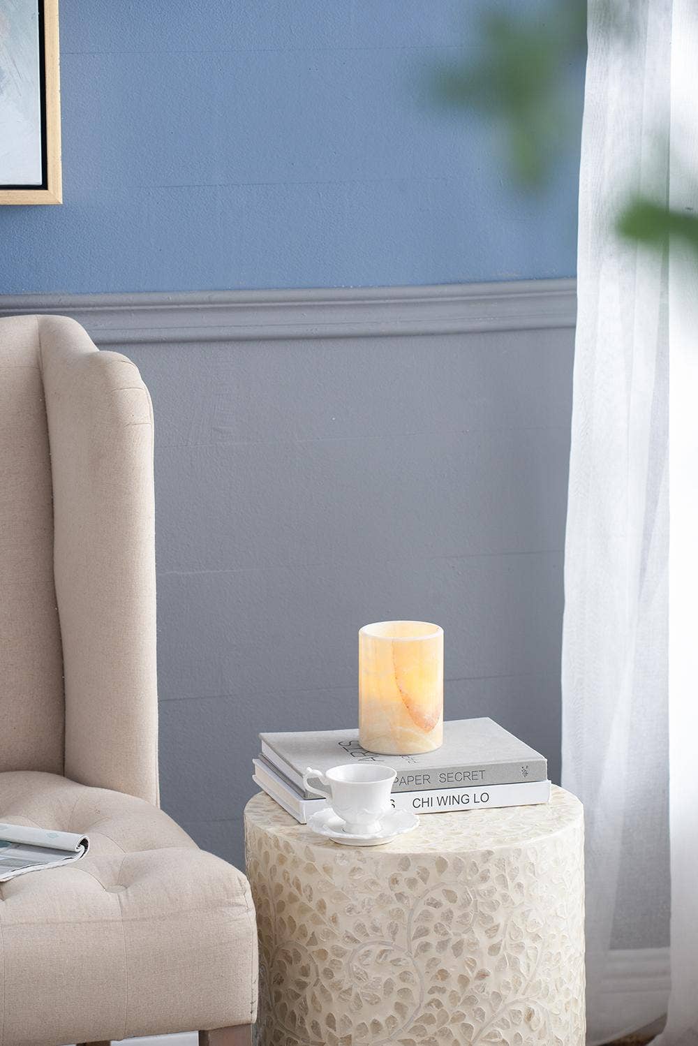 A&B Home Group Inc. - Wholesale Flameless candle - D4x5" LED Faux Pillar Candle - Cream3