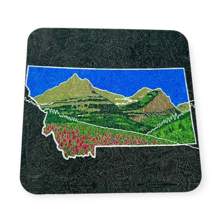 Coasters - Montana Moments for wholesale by Viz Art Ink
