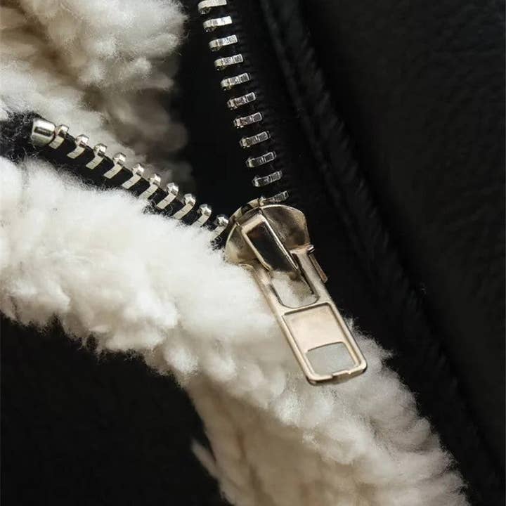 Marayn - Wholesale Jacket - Women's - Euro Chic Fleece Lined Faux Fur Short Jacket9