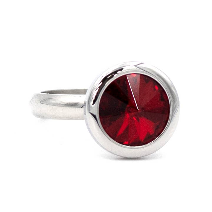 Sergio Engel jewellery - Wholesale Single Stone/Solitaire Ring - Pad Systems 01 - Kristallpad22