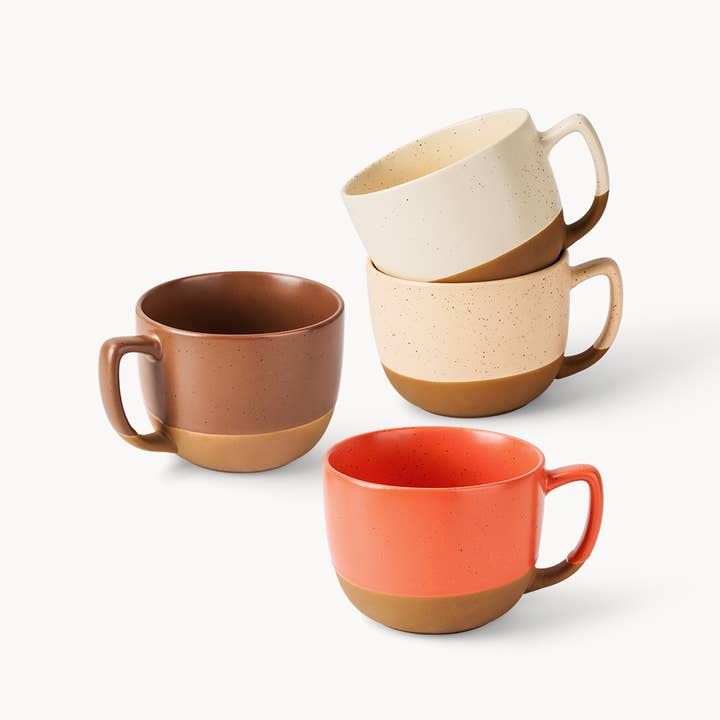 MIAMIO - Wholesale Coffee Mug - Coffee Mug Set Aura Collection (4 x 450 ml)0