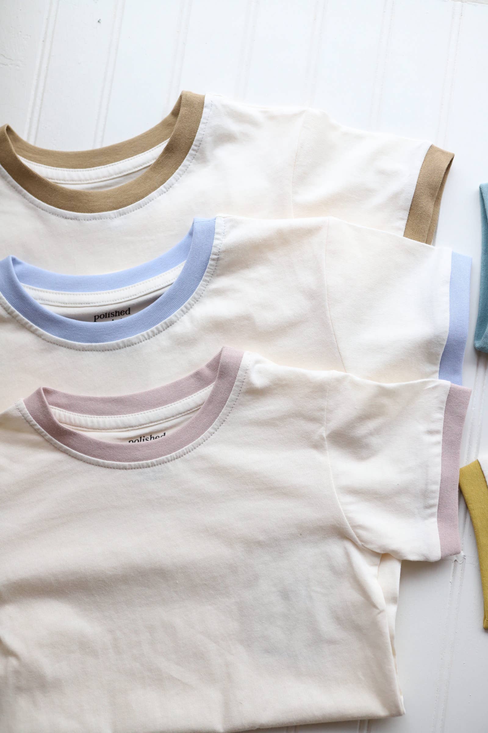 Polished Prints - Wholesale Screen Printed T-Shirt - Kids - Custom Shirts - Kids Ringer Shirts - Retro Kids Clothes1