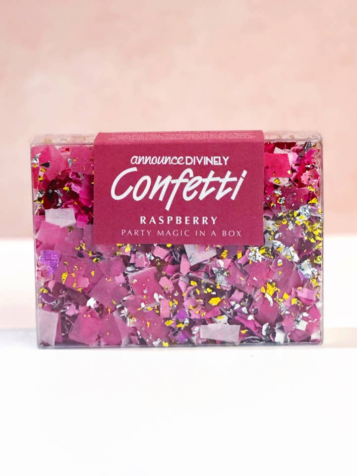 Raspberry Confetti Mix for wholesale by Announce Divinely