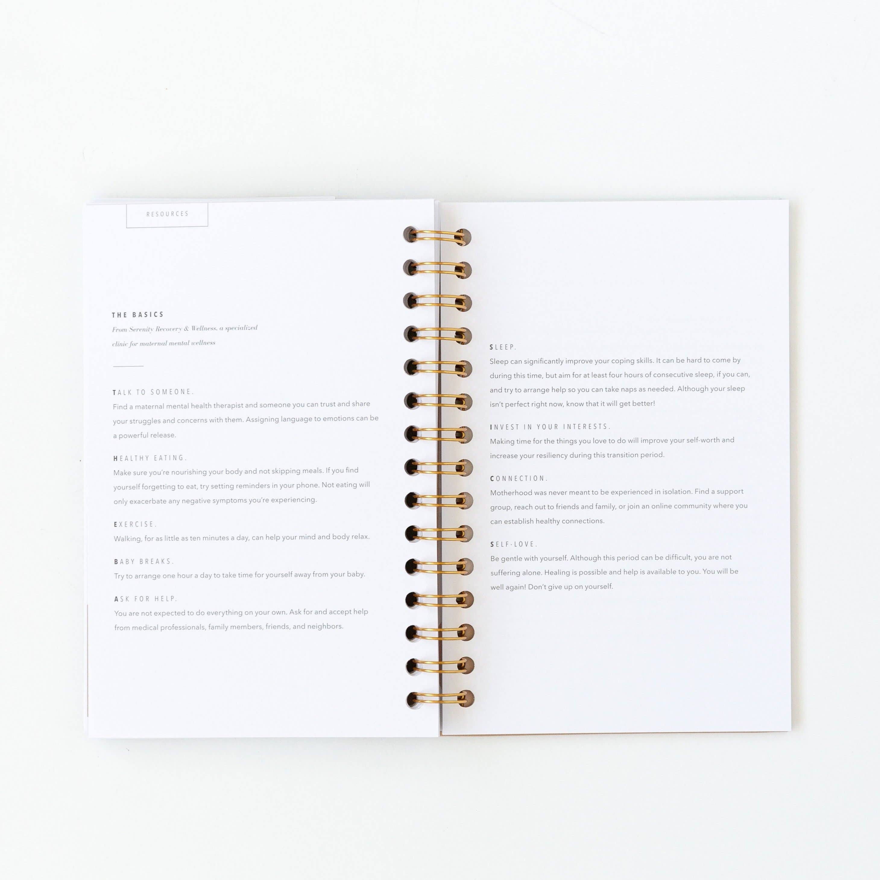 Promptly Journals – wholesale Diary – Maternity – My Postpartum Journal: A Year of Self-Care Gifts for Women13