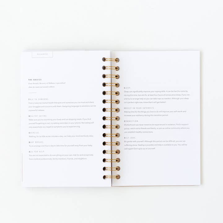 Promptly Journals - Wholesale Diary – Maternity - My Postpartum Journal: A Year of Self-Care Gifts for Women13