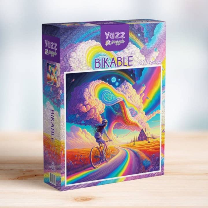 Yazz Puzzle 1902 Bikable 1023pc Jigsaw Puzzle for wholesale by The Weekend Hub