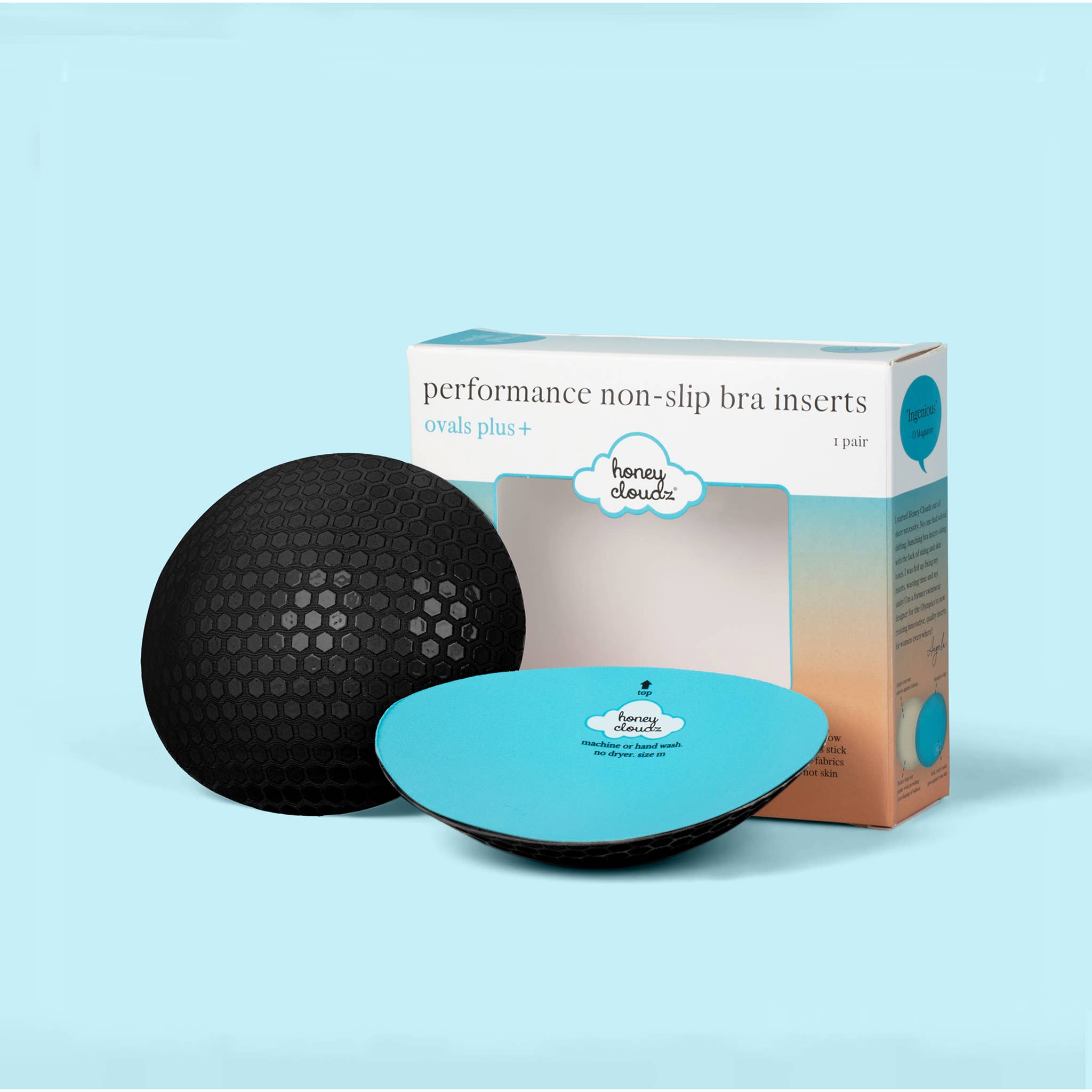 Honey Cloudz - Wholesale Bra Inserts - Women's - Ovals Plus Bra Inserts 1