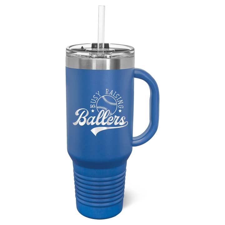 Raising Ballers Travel Mug for wholesale by Viv&Lou