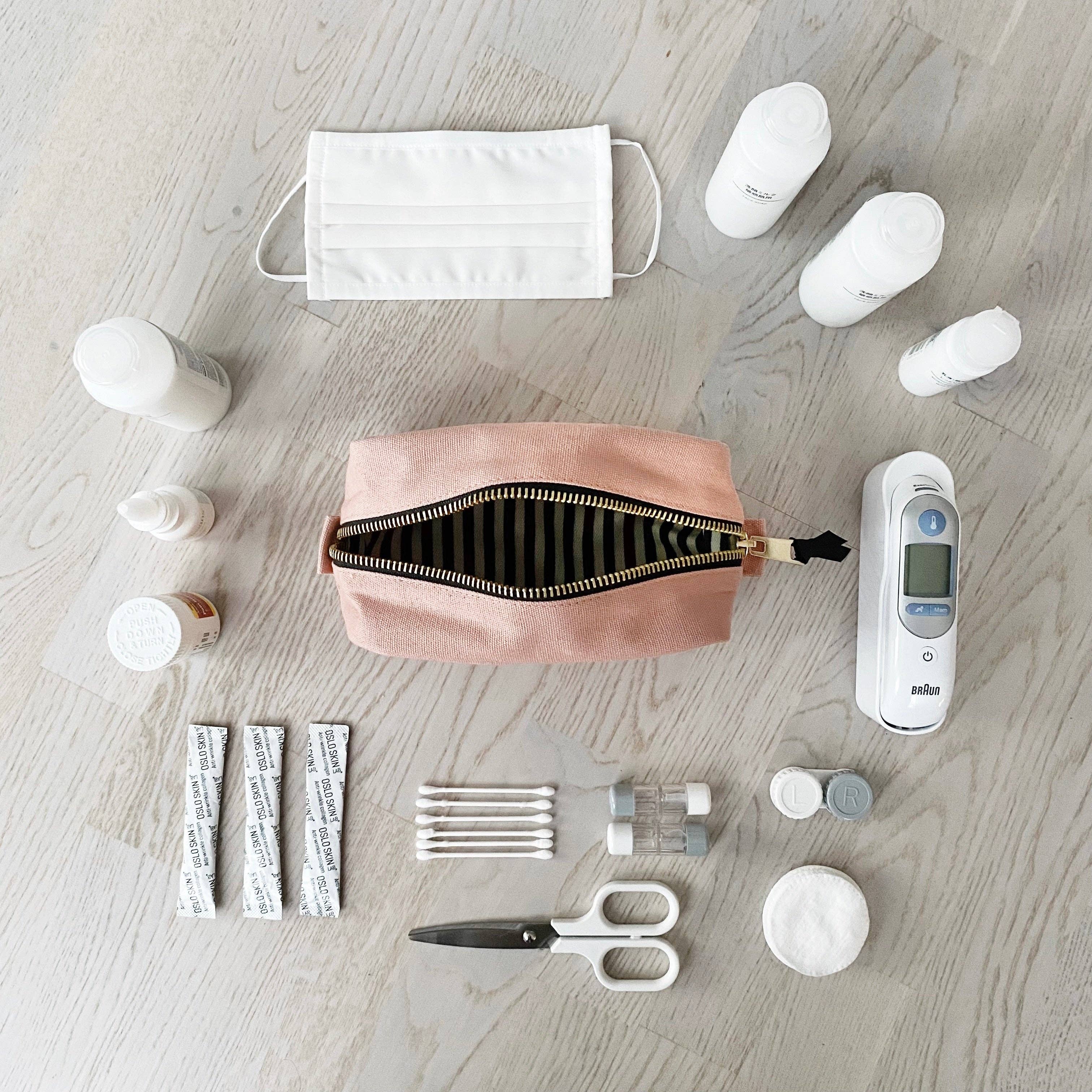 Bag-all Europe - Wholesale First Aid Kit - Medical Essentials Travel Bag – Pink/Blush7