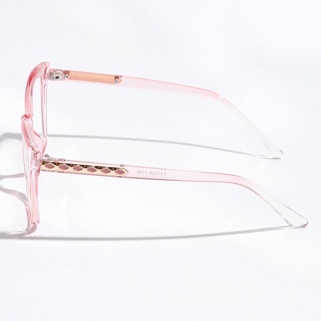 12 VERSCHILLENDE KLEUREN Modieuze leesbril met gekleurd montuur voor groothandel op Faire11