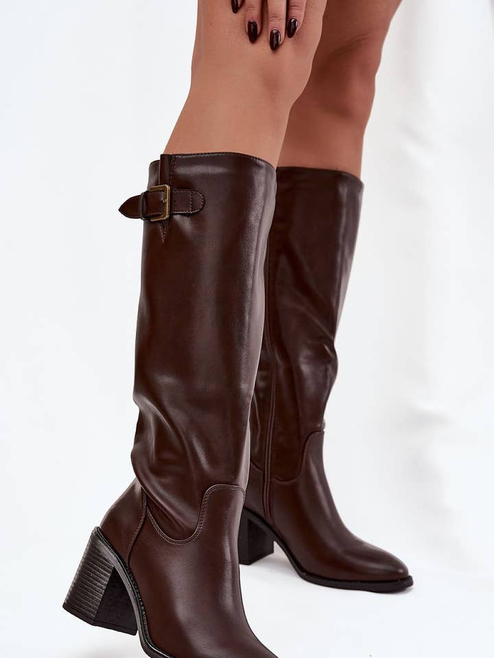 Heeled boots Model 220721 Step in style for wholesale by Lieber Deem Marktplatz