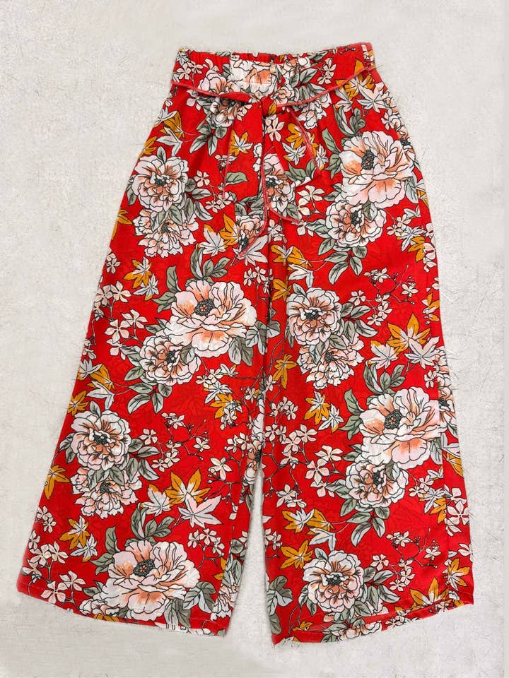 Girls Floral pants for wholesale by JJ BEBE LAND