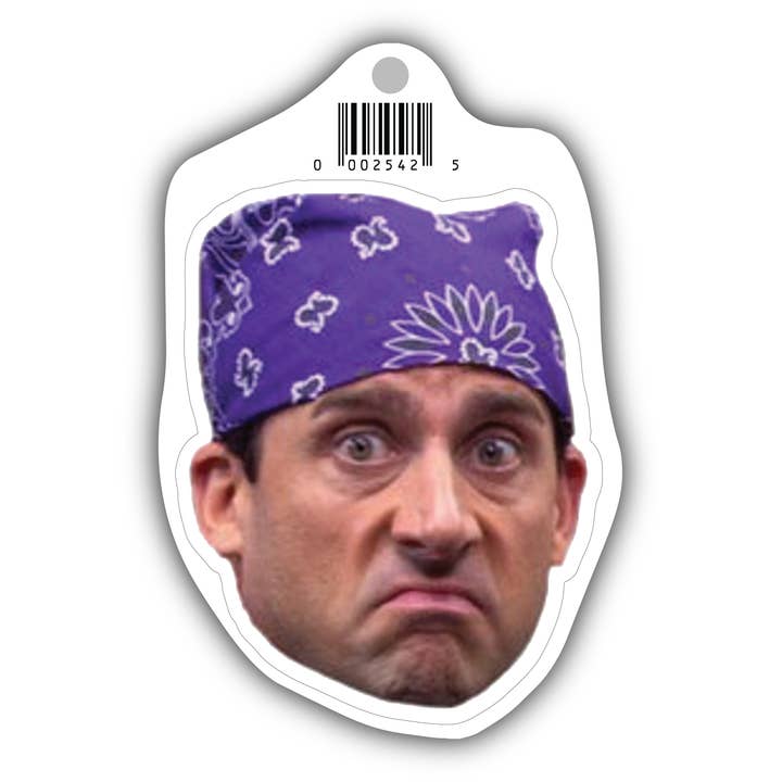 Lucky Mfg. Co. - Venta al por mayor Pegatina - Pegatina de vinilo Prison Mike Celebrity Head - La oficina1