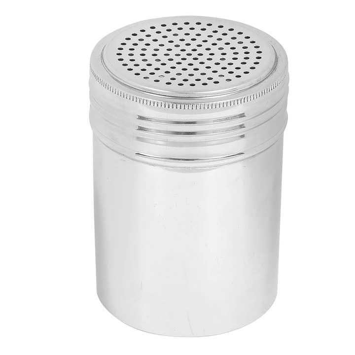 Casa M Spice Co® Stainless Steel Dredge Shaker with Silicone Lid - 10 Oz for wholesale by Casa M Spice Co LLC