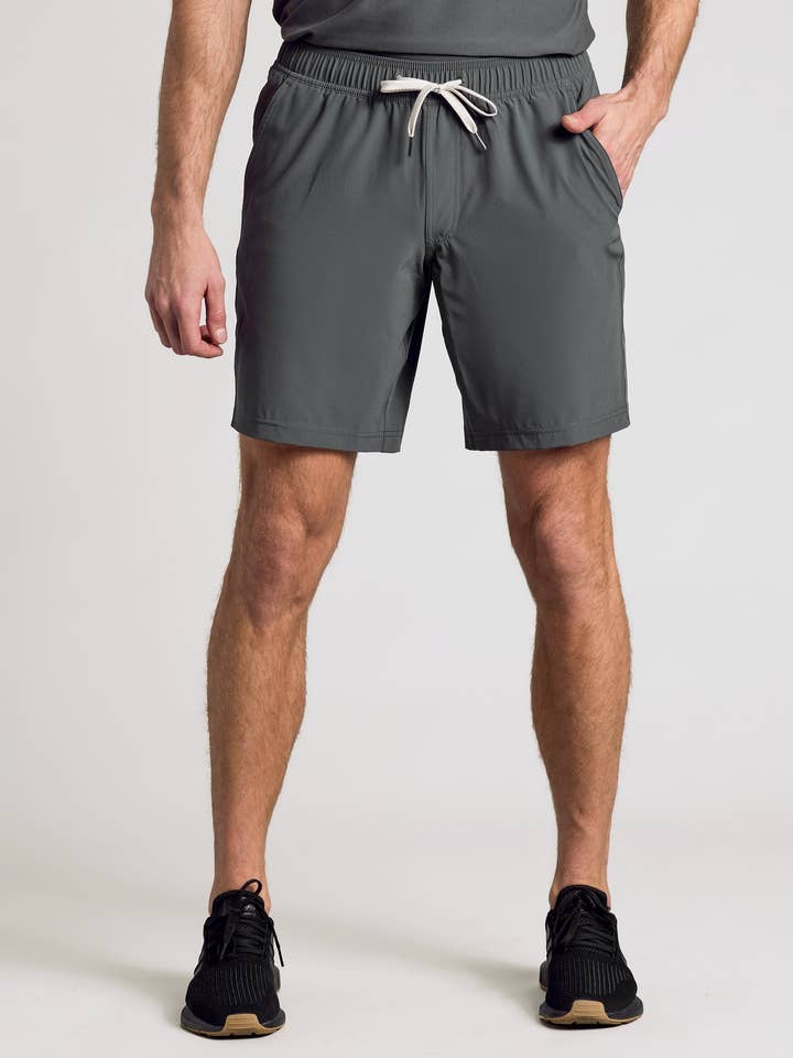 True Classic - Wholesale Athletic Shorts - Men's - Carbon 9" Active Quick Dry Shorts0