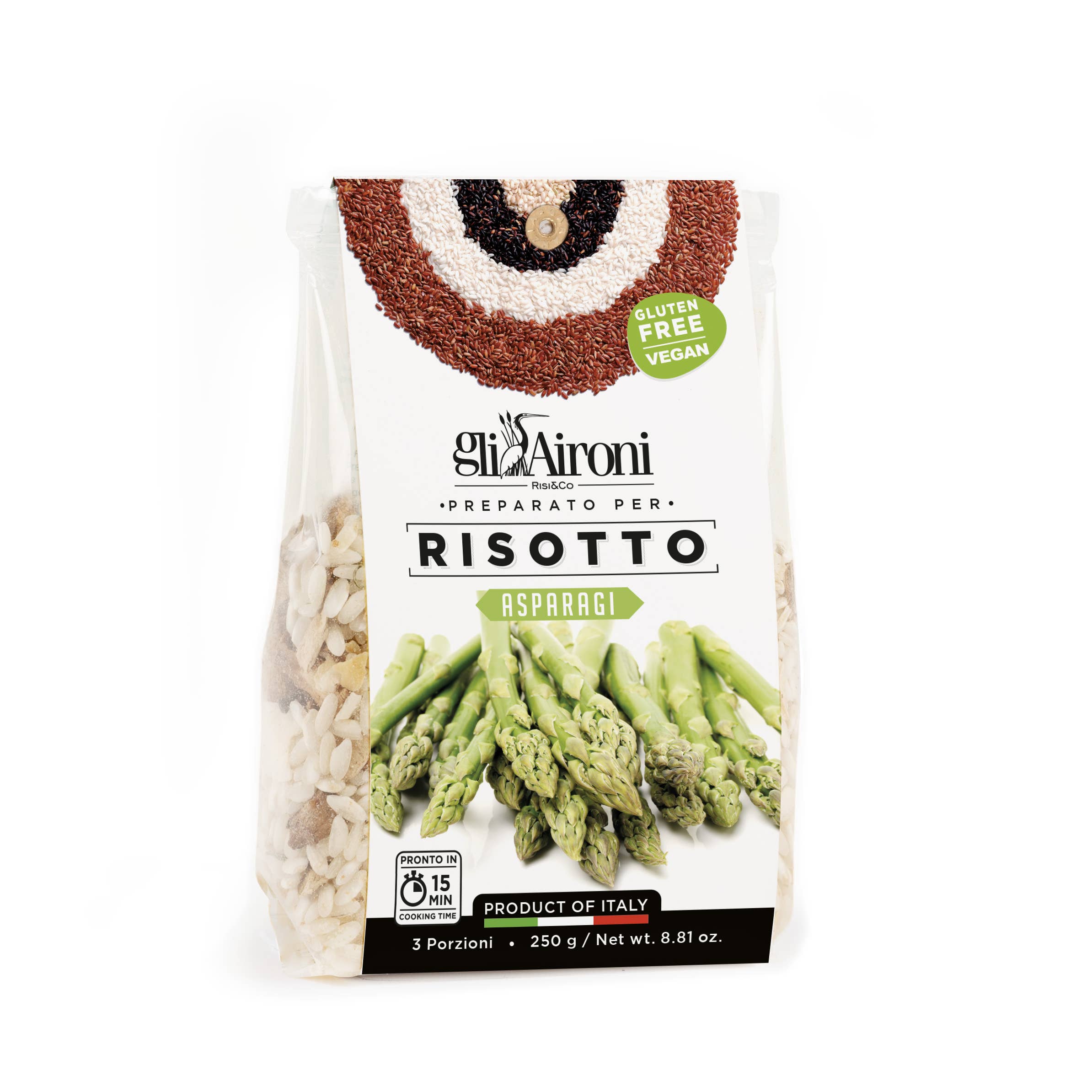Zia Pia - Wholesale Risotto - Asparagus Risotto Mix by gli Aironi