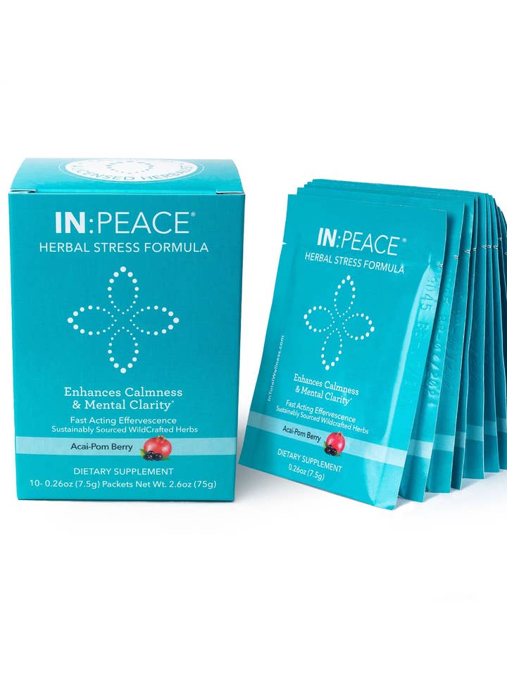 IN Peace Herbal Stress Formula for wholesale by IN:TotalWellness