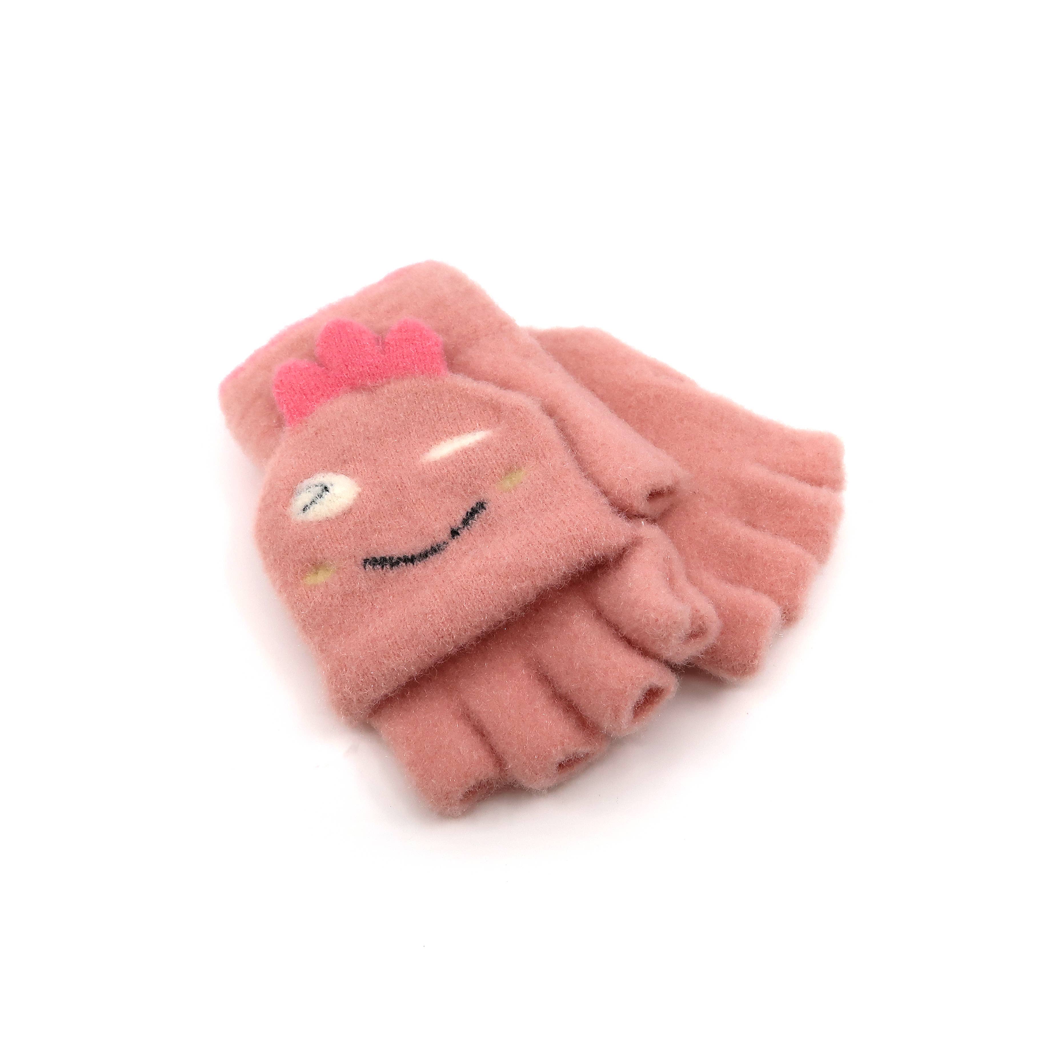 ASSORTED Kids Dino Knitted Glove GE103-2 (12PAIR) for wholesale on Faire3