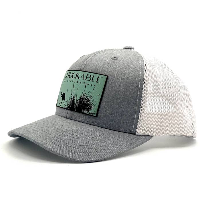 Caw Caw SnapBack Hat - Teal for wholesale by Shuckable