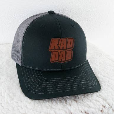 Trendy Transfers - Wholesale Patch - Rad Dad Leather Hat Patch1