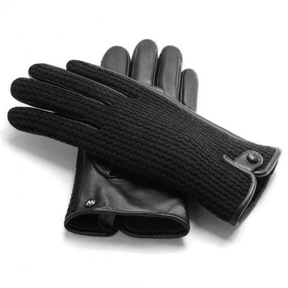 napo gloves - Wholesale Gloves - Men's - NapoWOOL Men's Leather Gloves with Touchscreen Technology3