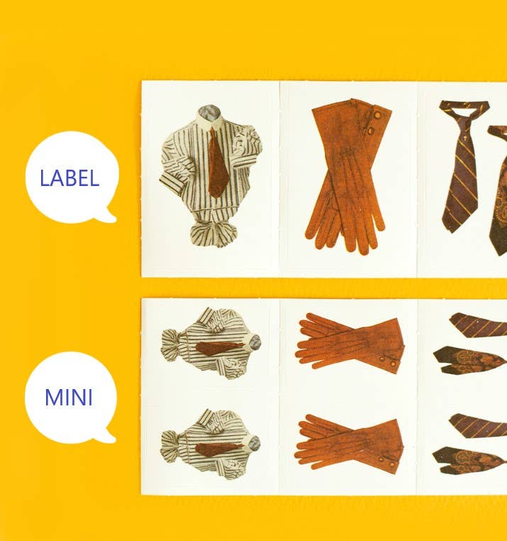 K-Wonderland – Großhandel Aufkleber – Einzigartiges Aufkleberpaket im Vintage-Stil — Objekt12