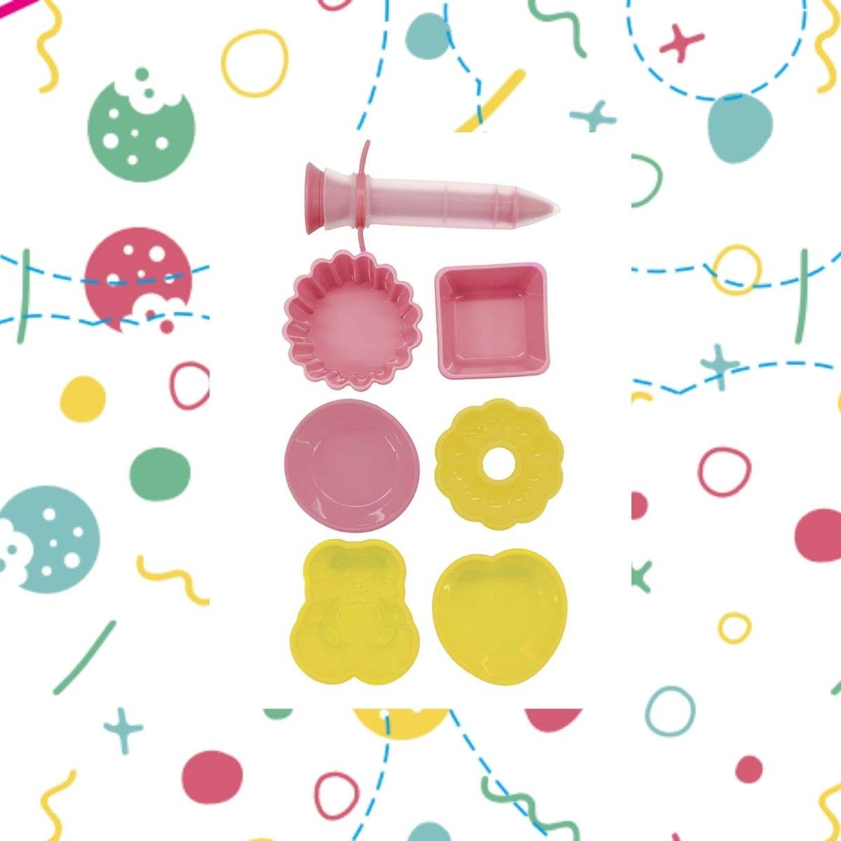 Fackelmann - Wholesale Cake Decorating Kit - Set of 7 pastry utensils with decorative pen0