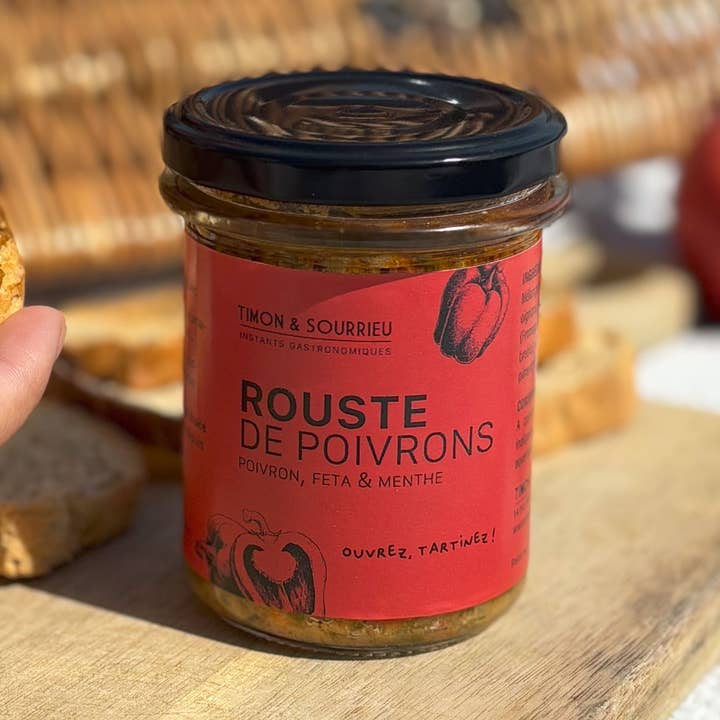 PEPPER SPREAD (peppers and feta) 170g for wholesale by Timon et Sourrieu