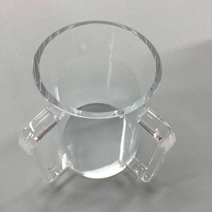 DesignStyles Home - Wholesale Kitchen Tool/Gadget - Simply Brilliant Acrylic Washing Cup with Lucite Handles