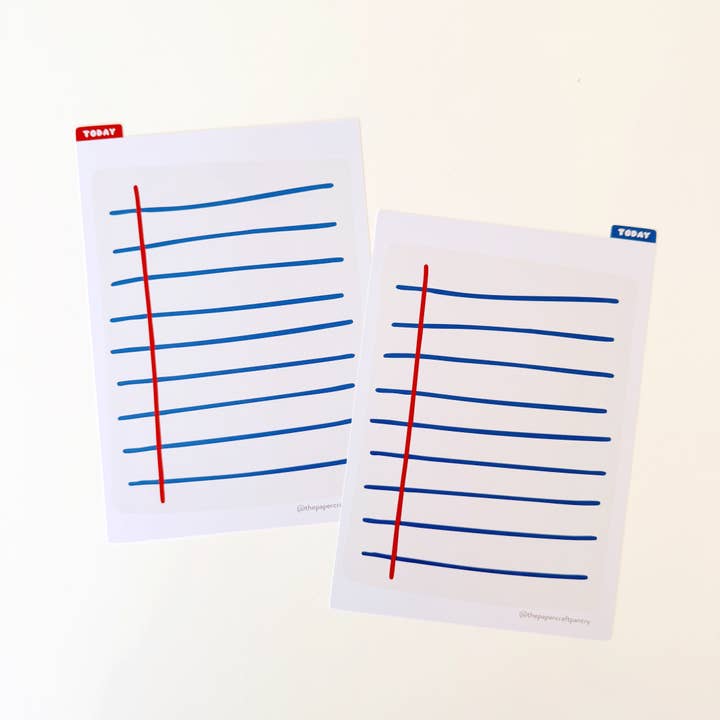 Beidseitiges A5-Planer-Bleistiftbrett: Notizbuchpapier für den Großhandel von The Paper + Craft Pantry