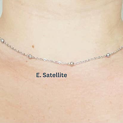 Blueyejewelry - Wholesale Link & Chain Necklace - Dainty Silver Necklaces - Stainless Steel Chain Necklaces5