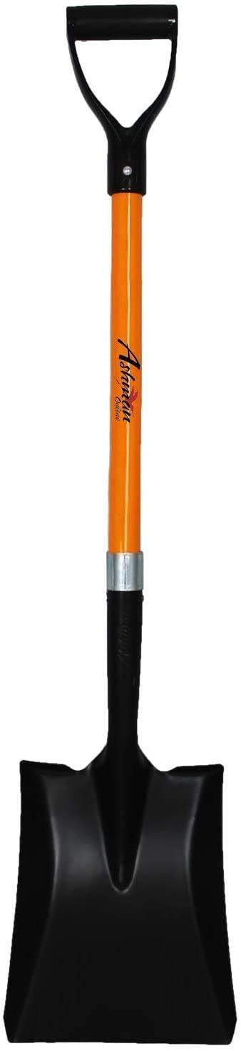 Ashman Online - Wholesale Garden Tool - Ashman Square Shovel (Large) – (6 Pack)– 41 Inches Long D Grip with Durable Handle – Premium Quality Multipurpose Orange Square Shovel with Strong.7