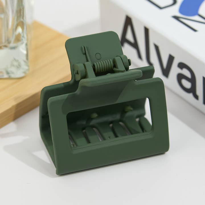 SoapElenGlen - Wholesale Hair Clip - Women's - Medium Square Hair Claw Clip3