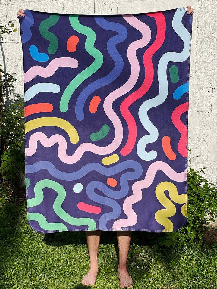 Manta para Bebé Onda Marinha por atacado de Lady Thom