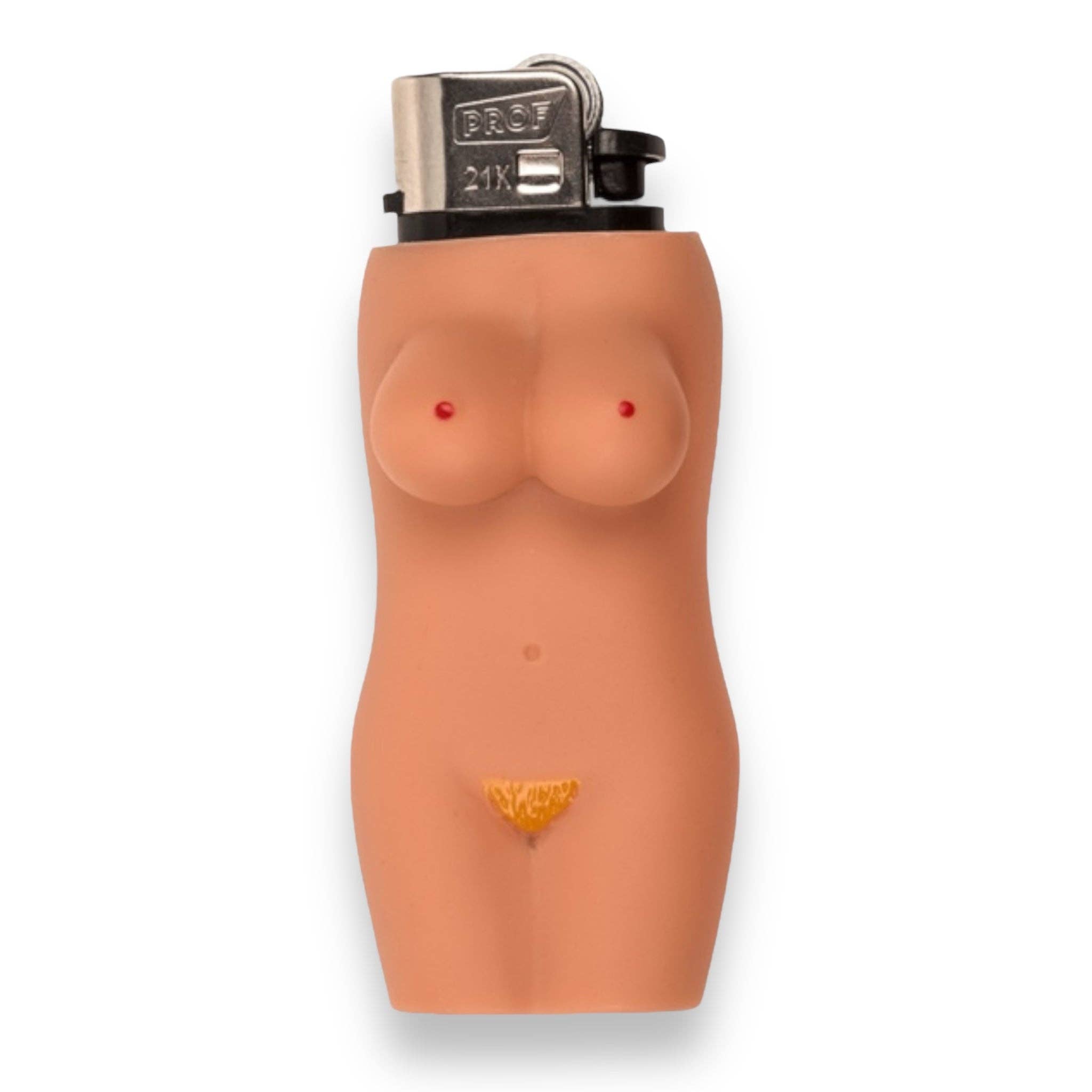 Kinky Pleasure - Vente Briquets - Kinky Pleasure - KP021 - Étui pour briquet en forme de corps sexy homme ou femme - 3 couleurs23