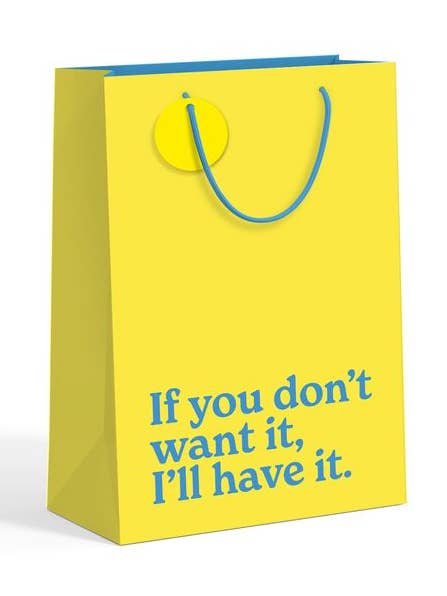 1 MEDIUM GIFT BAG I'LL HAVE IT MINT for wholesale by Notes & Queries, Inc.