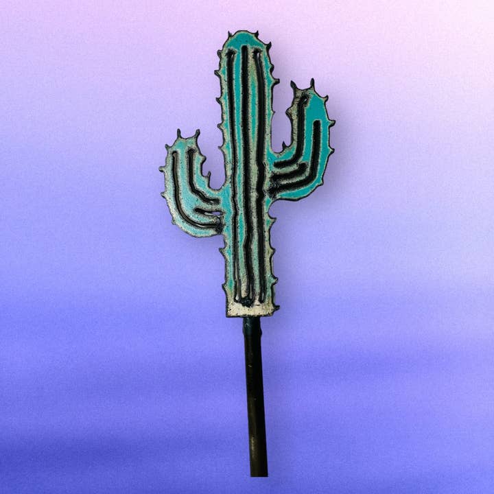 Whimsies - Wholesale Garden/Lawn Stake - Cactus garden stake southwestern plant stake Western garden