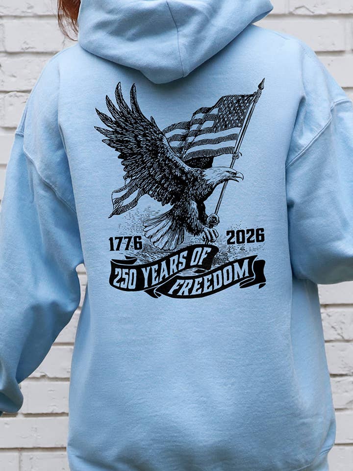 250 Years Eagle Hoodie for wholesale by Country Girl Store