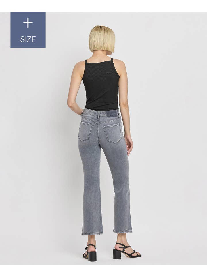 HOOGDUIK ENKELLAARSBROEK MET HOGE TAILLE IN GROTE MATEN T6413-P voor groothandel op Faire7