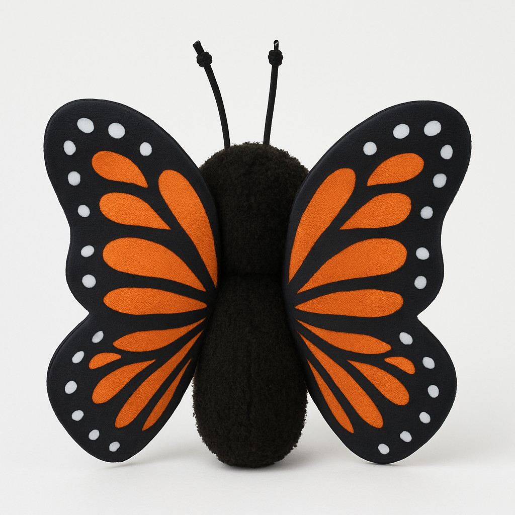 Rebecca Jimenez - Wholesale Stuffed/Plush Toy - Kids & Baby - Monarch Butterfly Plush – Organic Cotton2