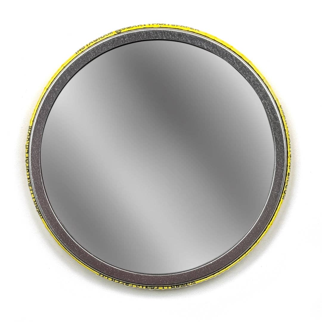 Smarty Pants Paper - Wholesale Compact Mirror - Tulip Risograph Pocket Mirror3