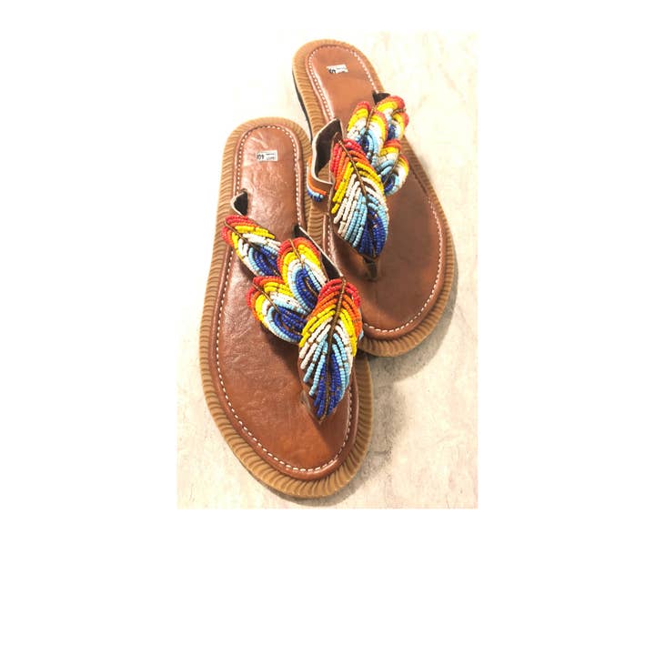 Kumasi Flat Sandal for wholesale by Heritage Beauty