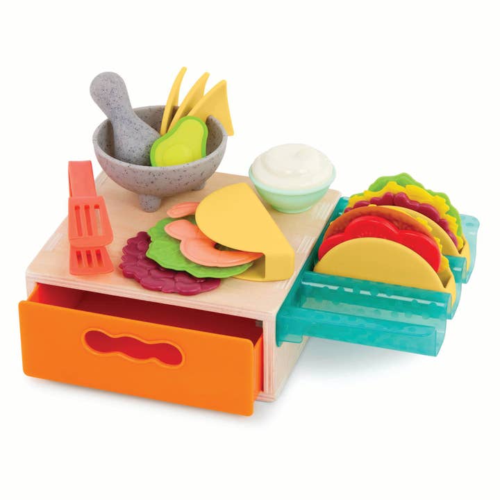 US Toy Company - Wholesale Toy Set - Kids - Mini Chef Tiny Taco Playset by Battat