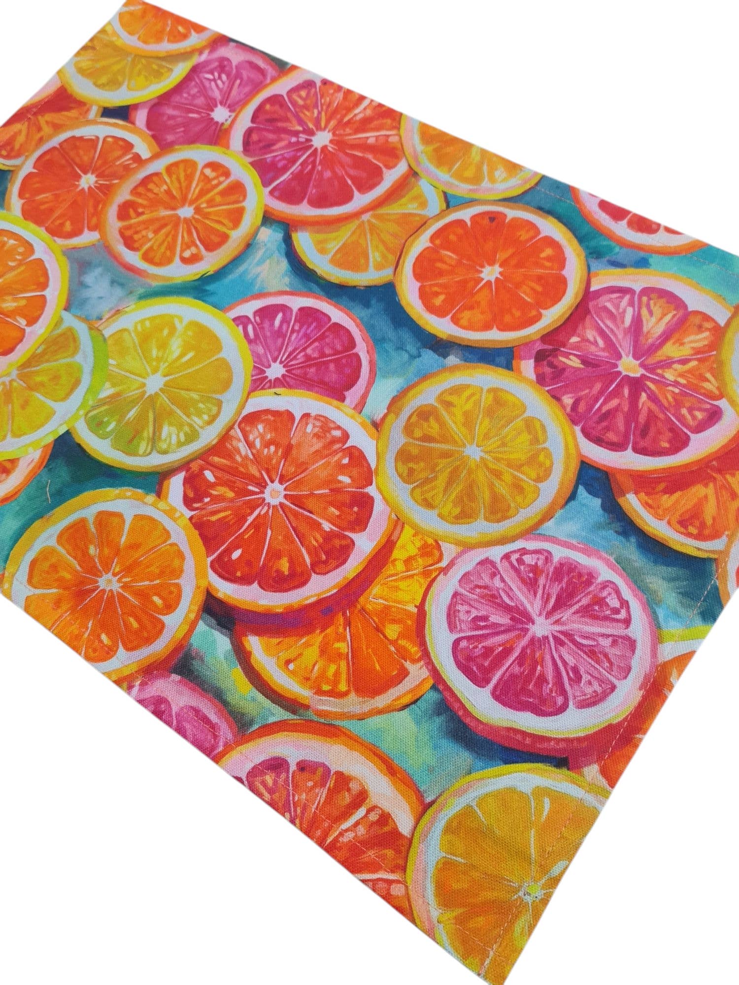 Lunaria Lab - Wholesale Placemat - Citrus cotton breakfast placemat2