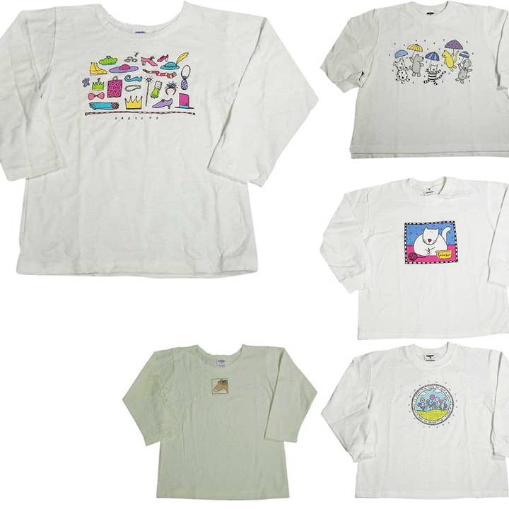 Eastern Off Price - Wholesale T-Shirt - Kids - Mulberribush Toddler Girls Long Sleeve Cotton T-Shirt Top Shirt, 8045