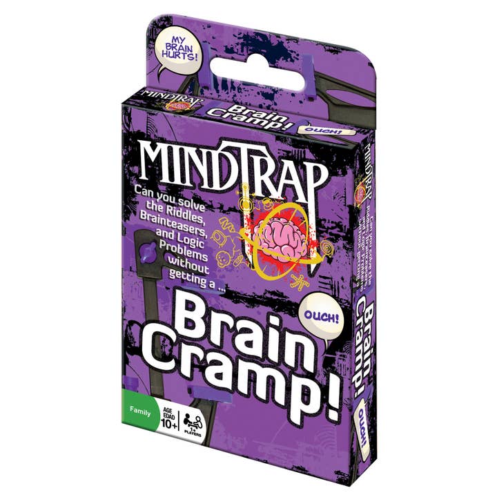 Outset Games and Cobble Hill Puzzles - Wholesale Card Game - Mindtrap: Brain Cramp Card Game