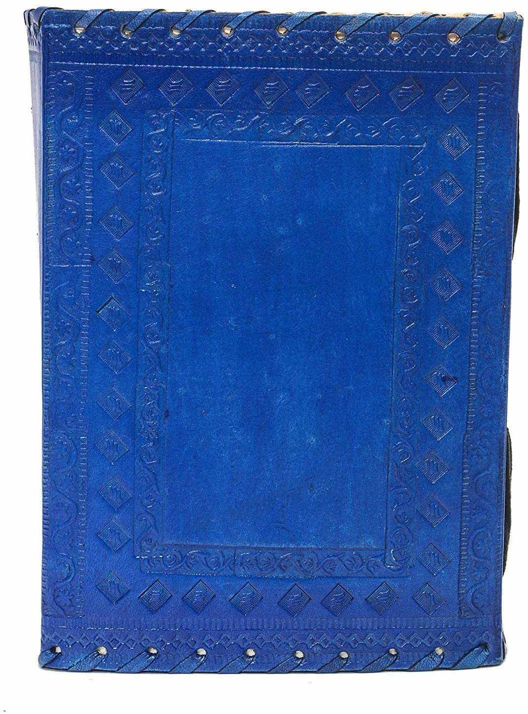 Tuzech Leather - Vente Journal intime - Journal en cuir TUZECH pour hommes et femmes, carnet en cuir pour écrire des poèmes, carnet de croquis, carnet de notes pour tenir des registres, mémoire personnel avec serrure et clé - Non ligné 7 pouces41