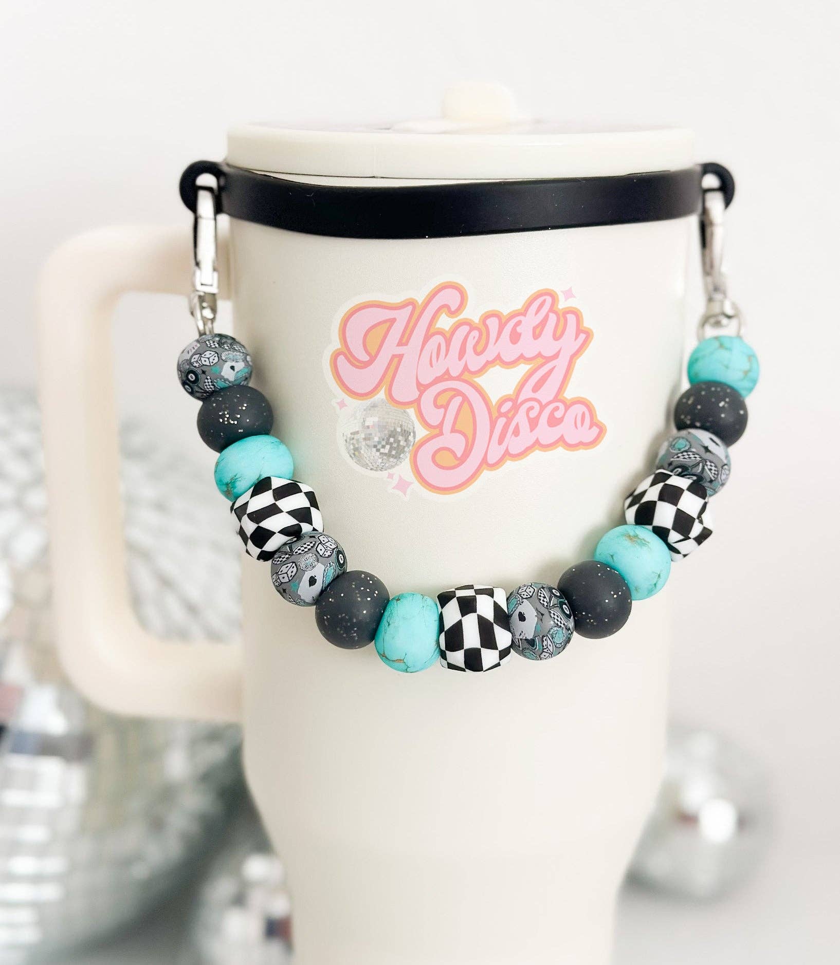 Howdy Disco, LLC – wholesale Drink huggers & koozies – Tumbler Handle, Tumbler accessories- Throwin' Aces1