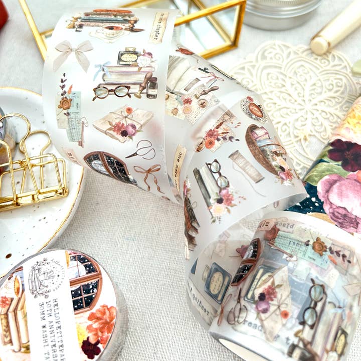 PET WASHI TAPE - Et kapitel mere (10 års butik-jubilæum) for engroshandel hos Hello Petite Paper