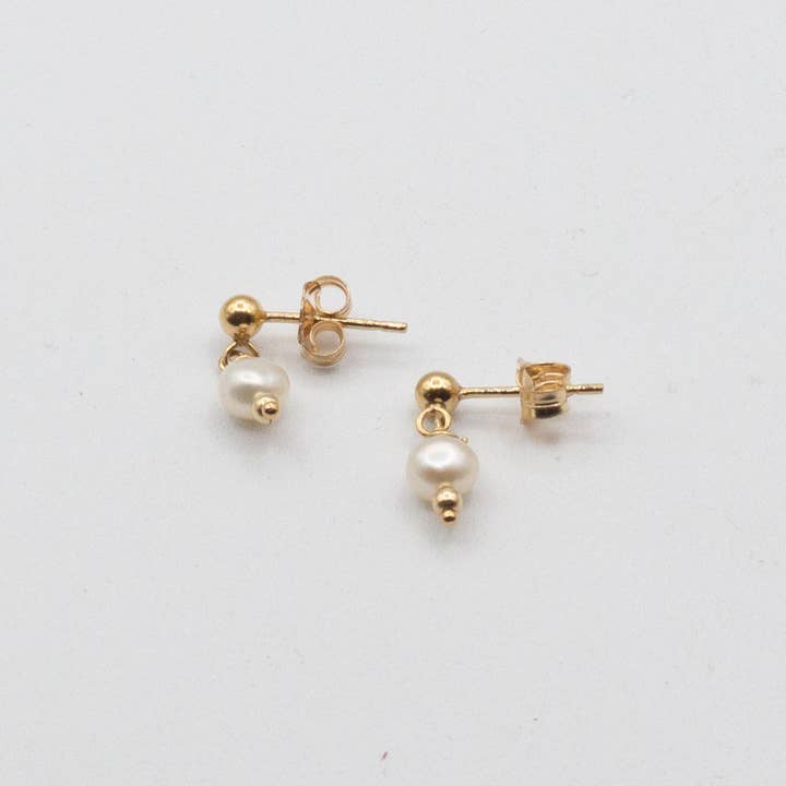 Pearl Charm Studs for wholesale by VIXIN Collection